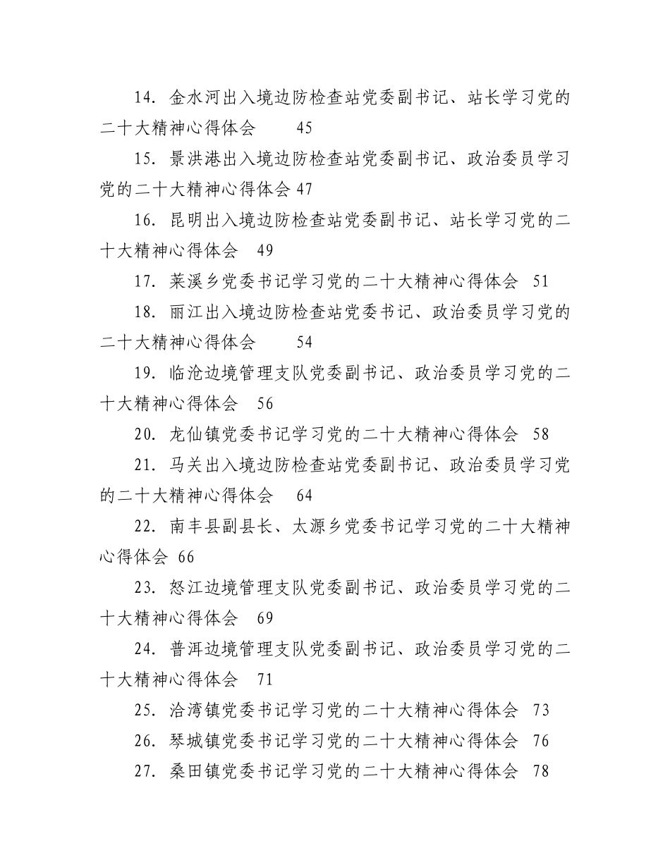 2023年（148篇）学习大会精神心得体会、主持讲话等汇编.docx_第2页