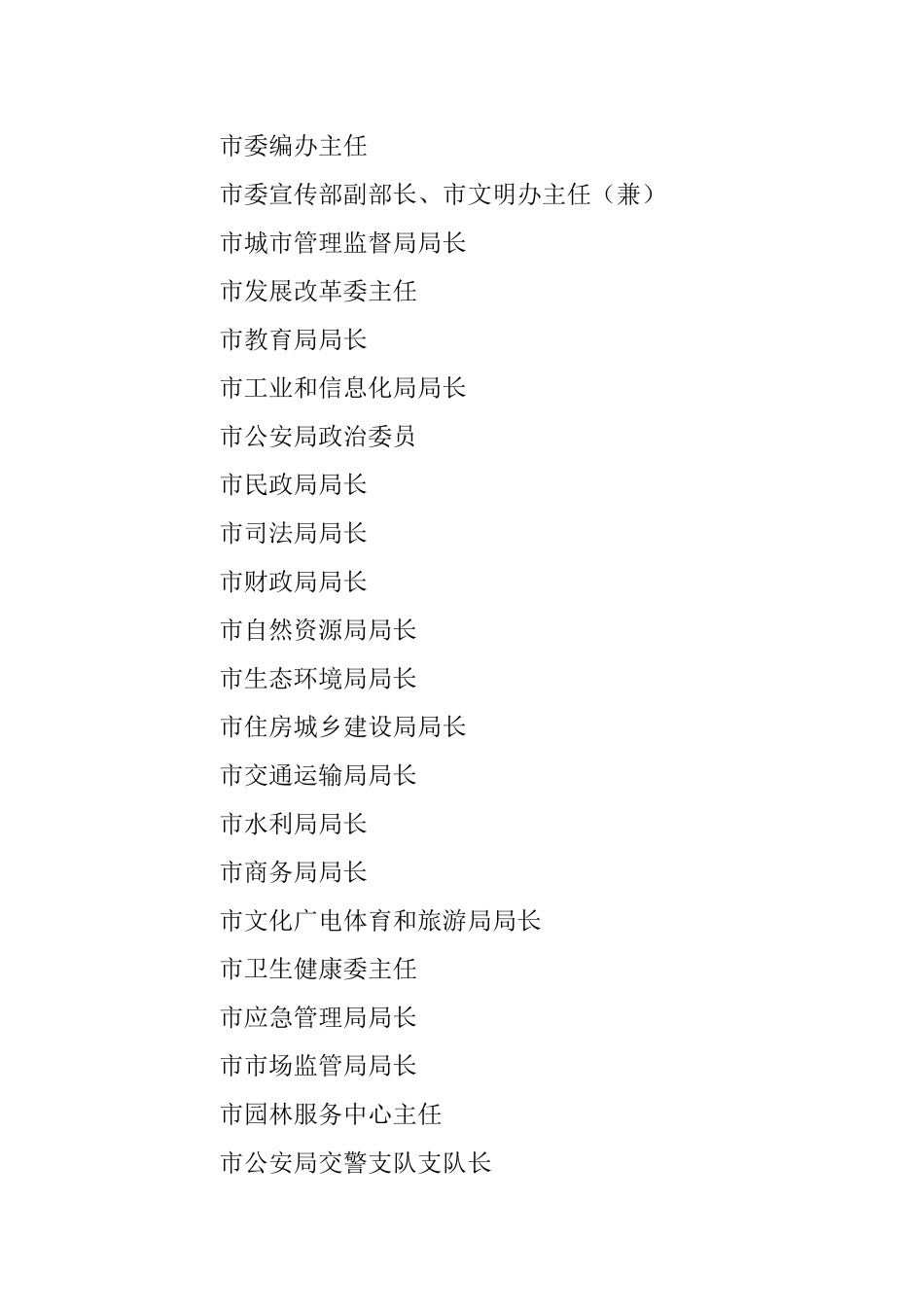 2023年XX市人民政府办公室关于成立玉林市城市管理委员会的通知.docx_第2页