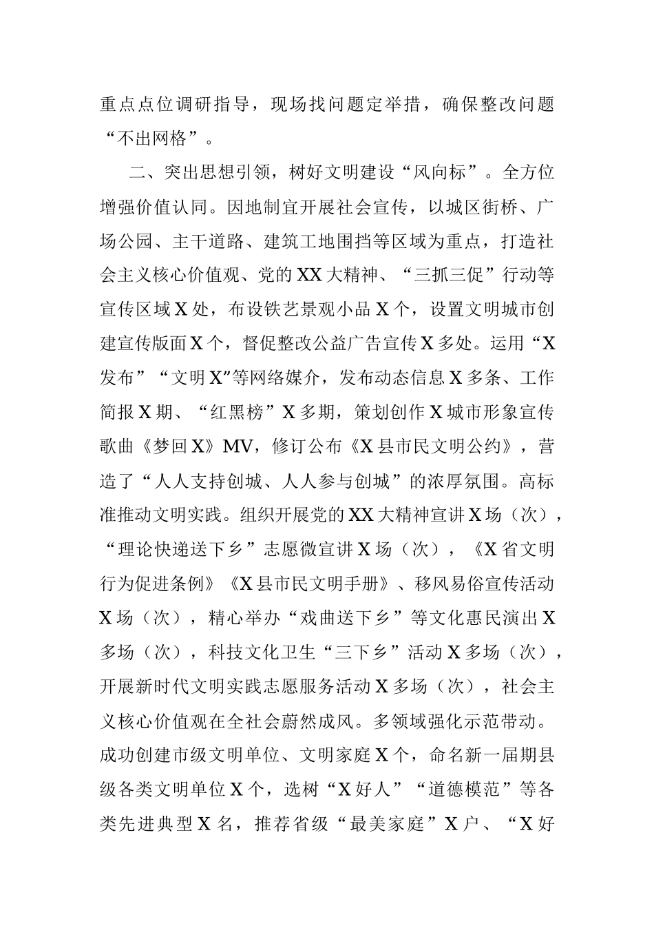 2023年多措并举强力推进文明城市创建.docx_第2页