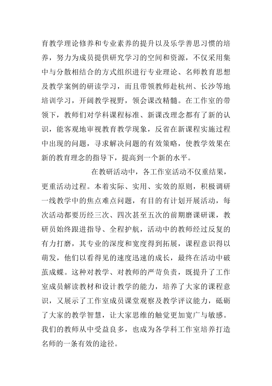 2023年专业引领促发展 凝心聚力丰内涵.docx_第3页