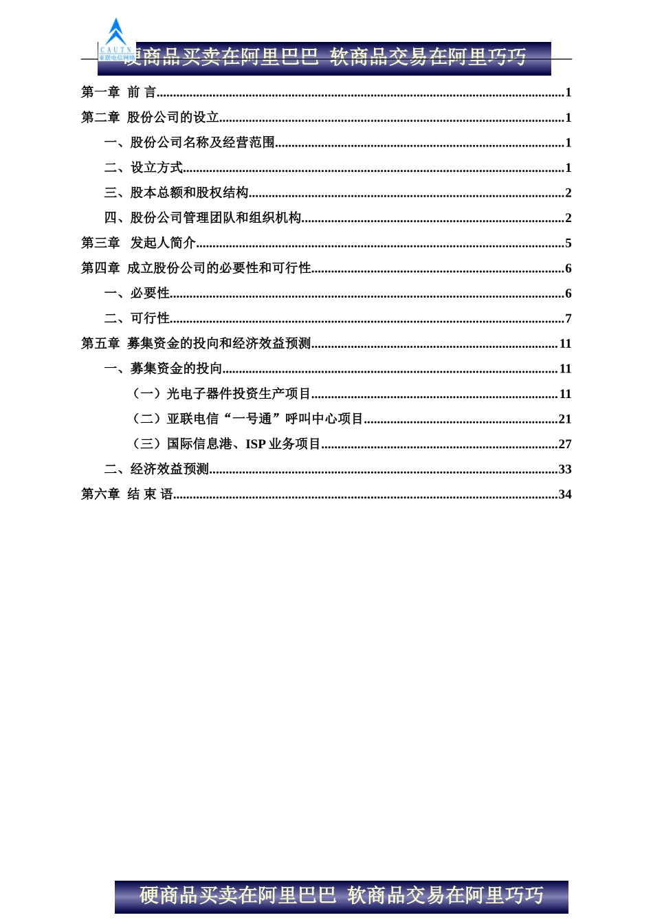 陕西亚联电信网络股份有限公司商业计划书.doc_第2页