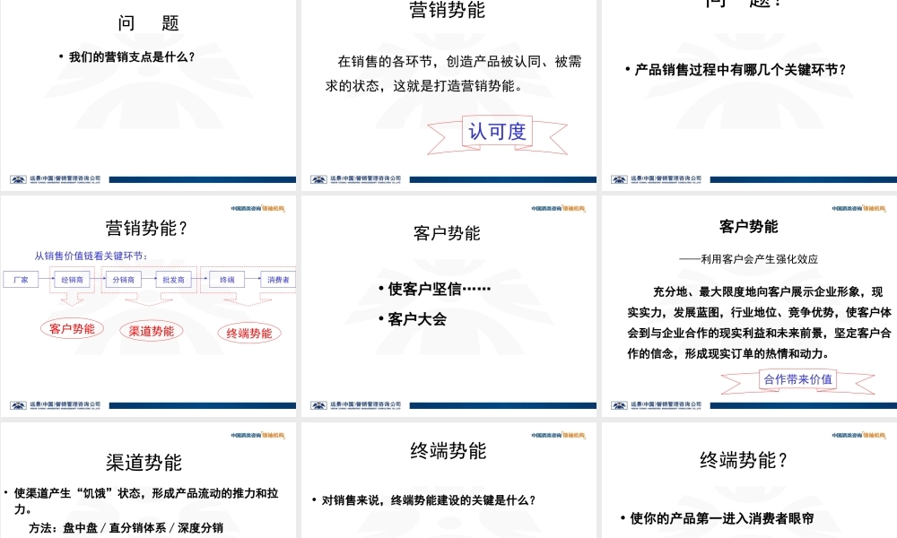 白酒渠道运作模式--点触直分销.ppt