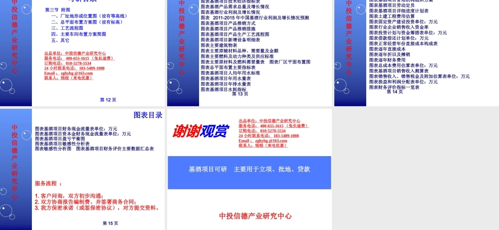 基酒项目可行性研究报告.ppt