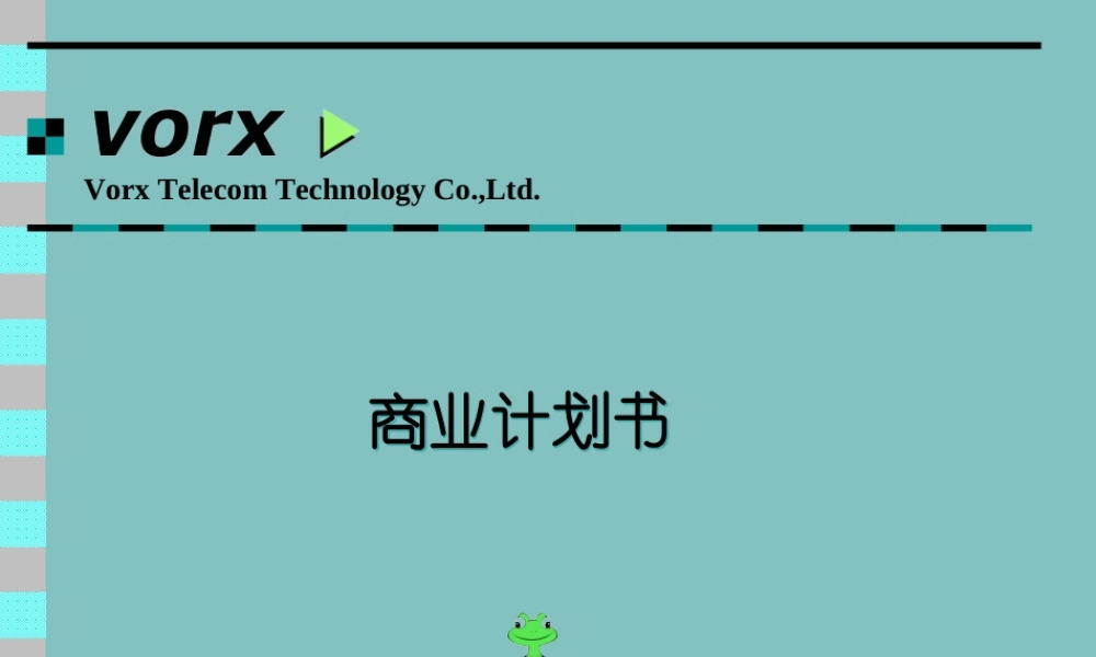 北京蛙视商业计划书.ppt