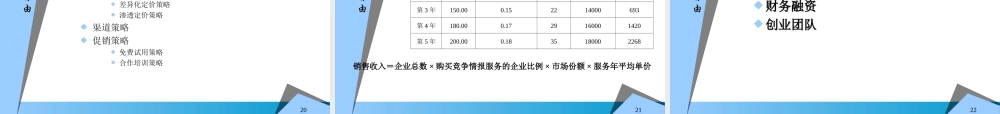 ××信息科技有限公司商业计划书.ppt