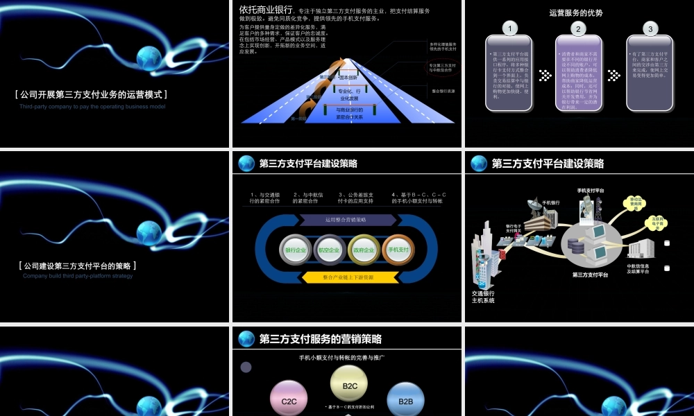 第三方支付商业计划书.ppt