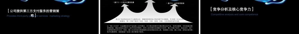 第三方支付商业计划书.ppt