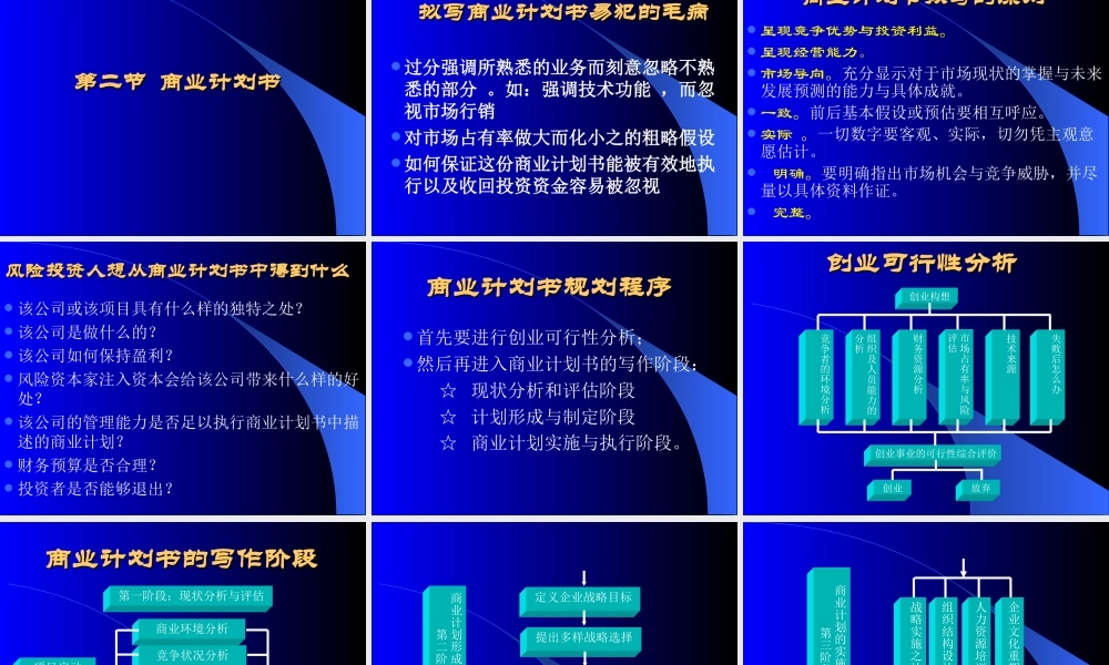 创业的商业计划书.ppt