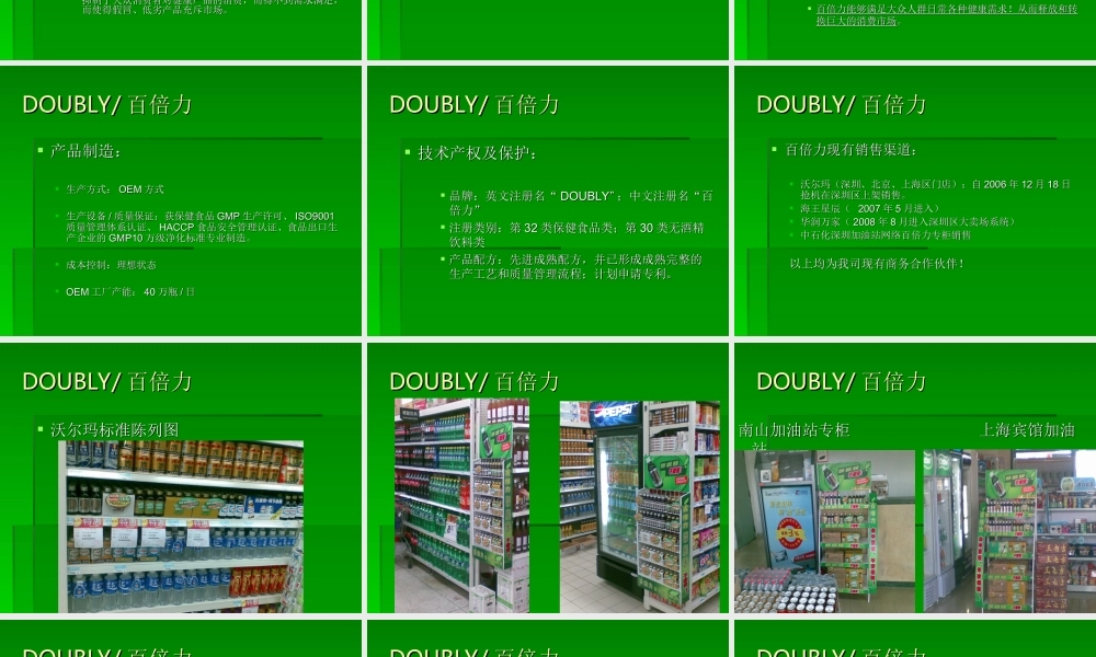 百倍力商业计划书(打印版).ppt