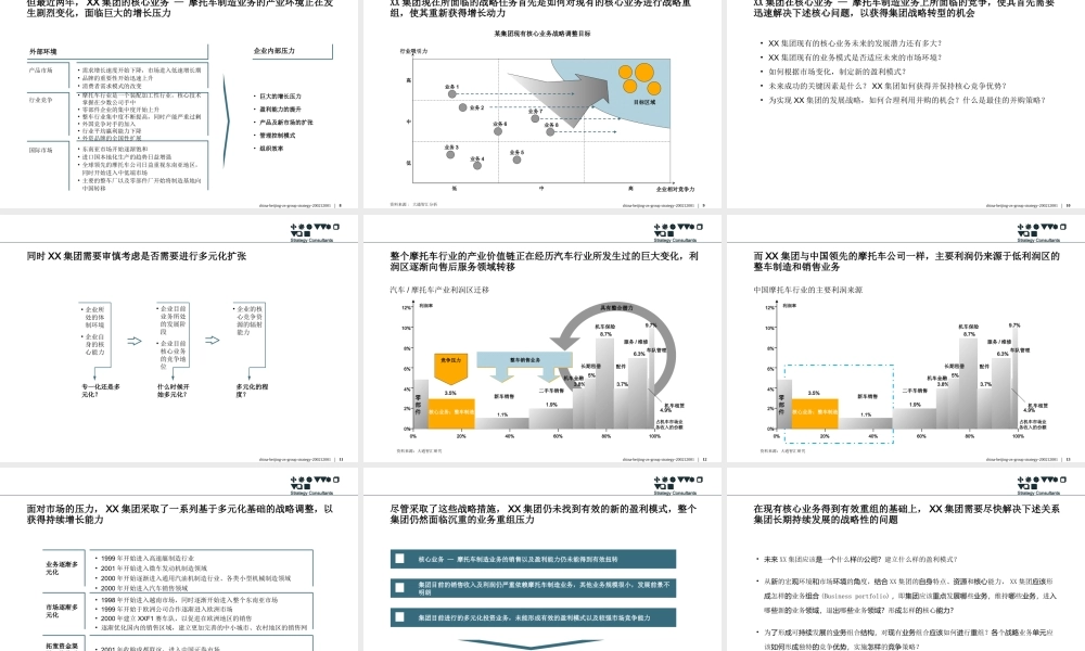 XX集团发展战略项目建议书.ppt