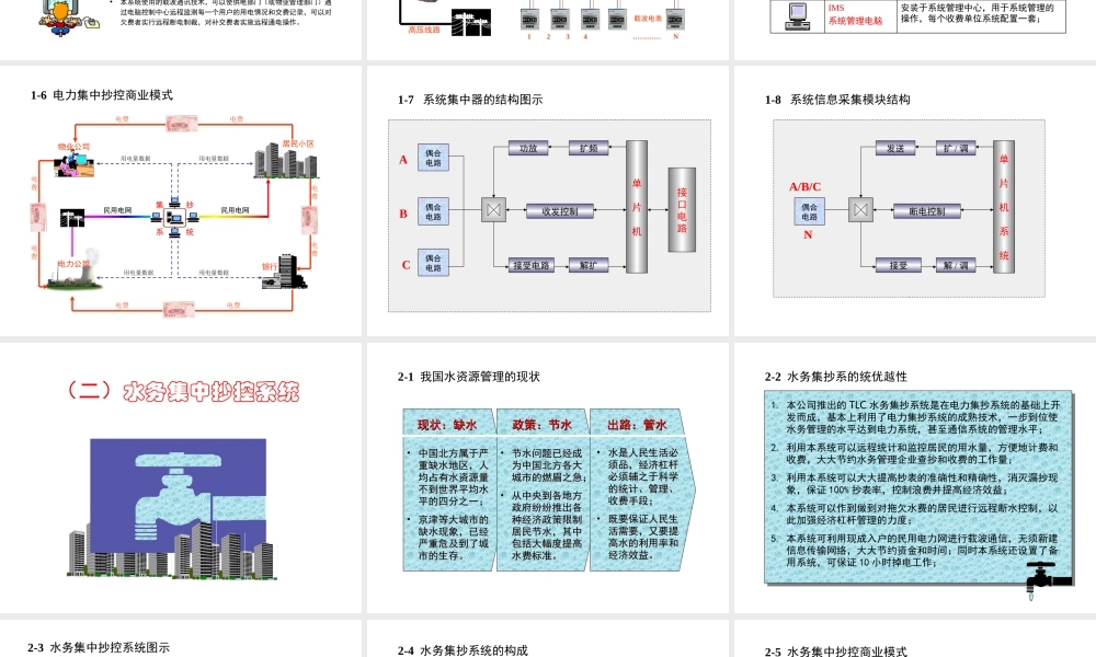 低压电力线载波集抄系统.PPT