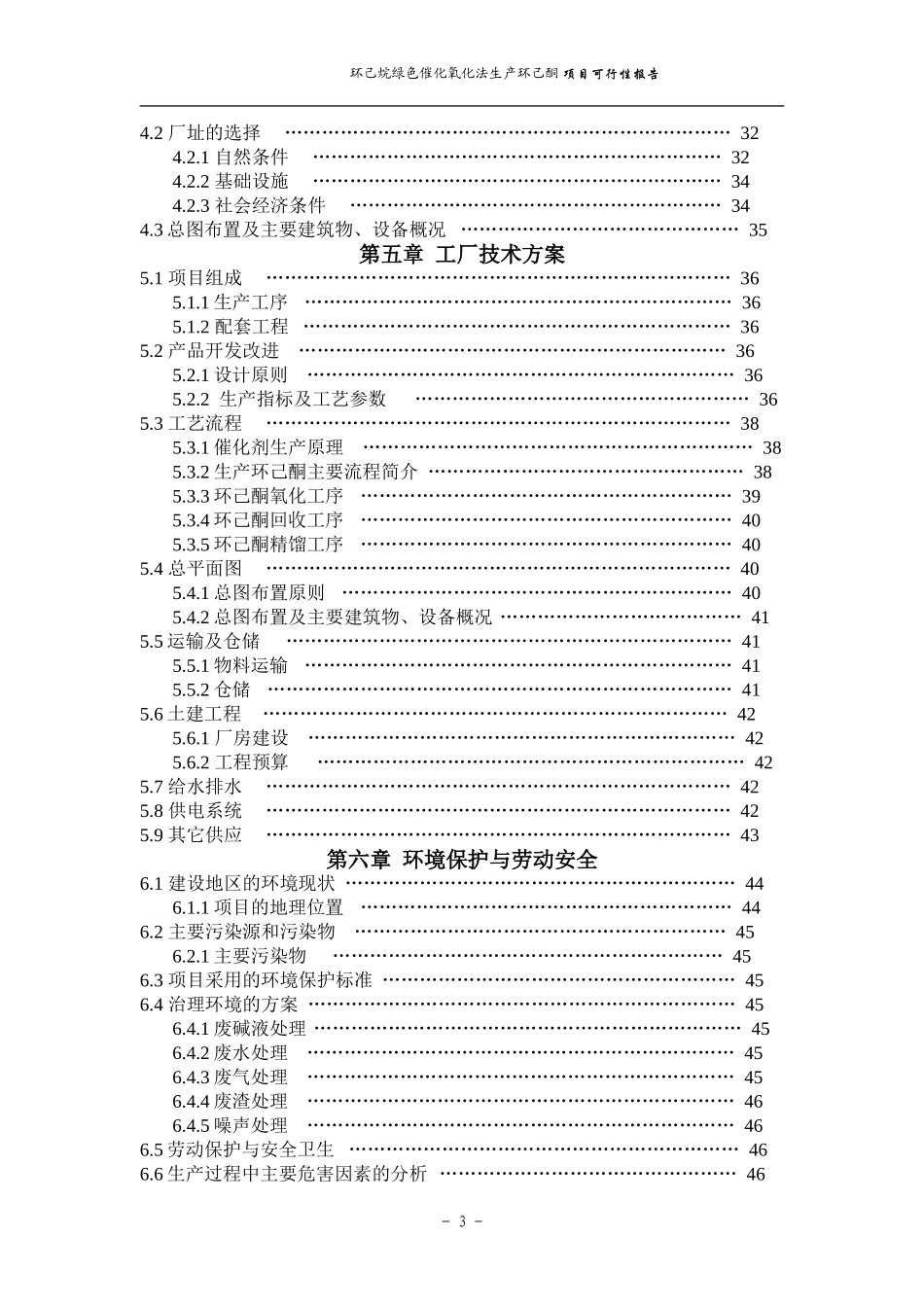 化氧化法生产环己酮 项目可行性报告.doc_第3页