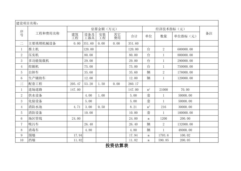 估算表11.xls_第2页