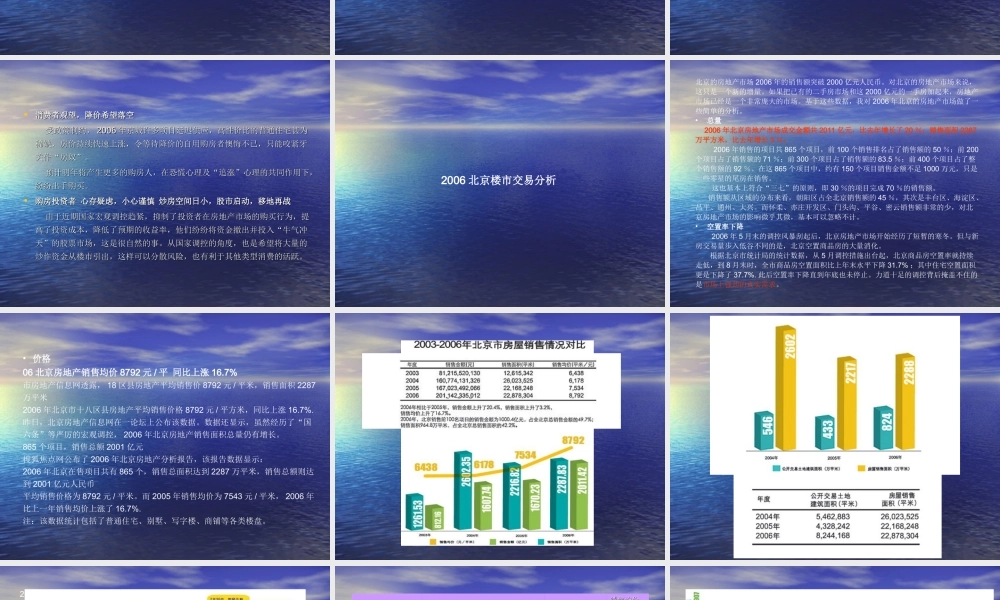 2006北京地产分析报告.ppt