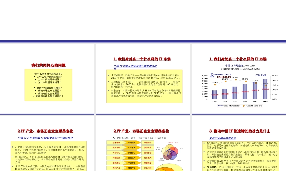 中国IT新兴市场增长态势分析.ppt
