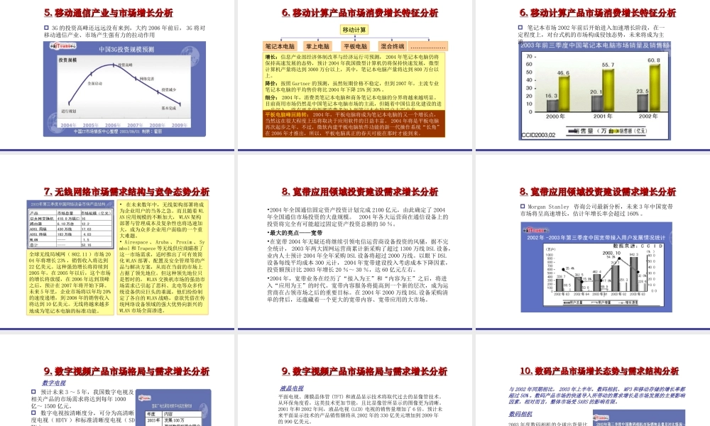中国IT新兴市场增长态势分析.ppt