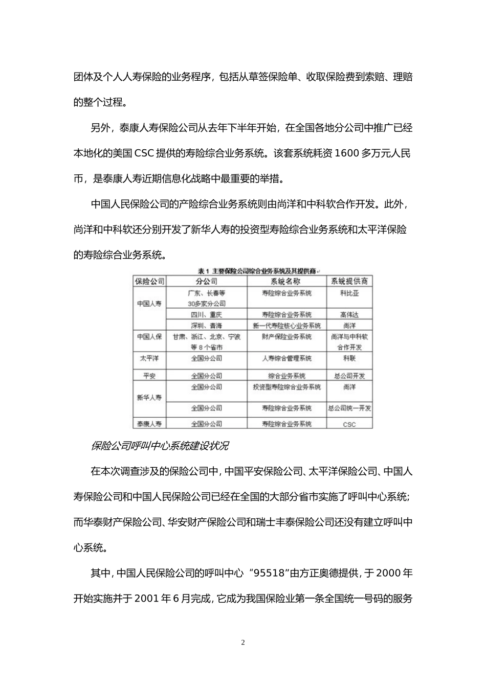 中国保险业IT应用与市场研究报告.doc_第2页