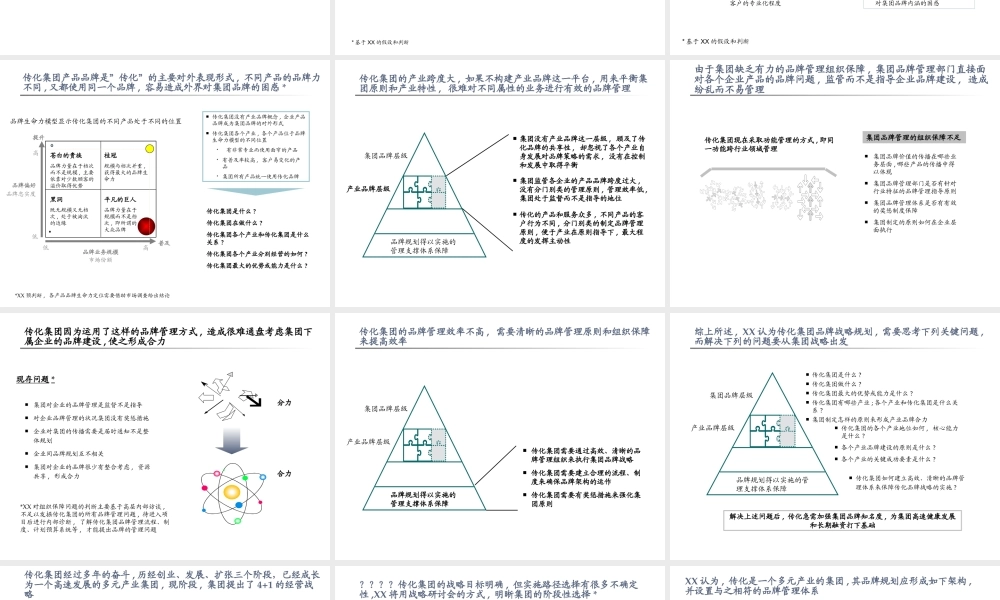 XX集团品牌规划建议书.ppt