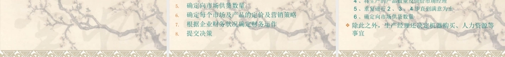 企业决策模拟报告.ppt