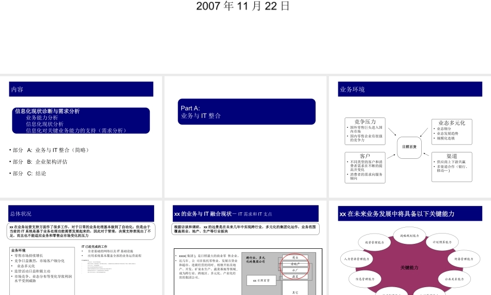 xxxx（集团）信息化战略规划.ppt