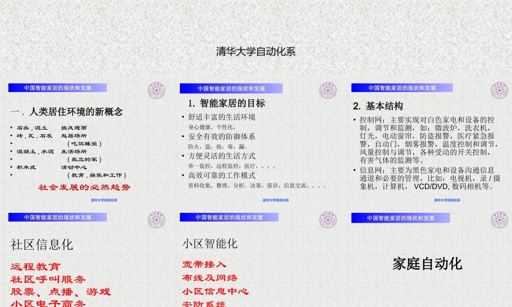 中国智能家居的调查报告.ppt